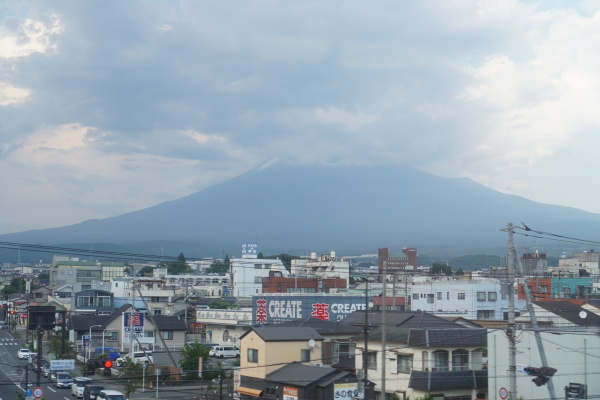 First View of Fujisan