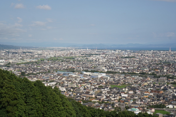 Fuji Town From Hill