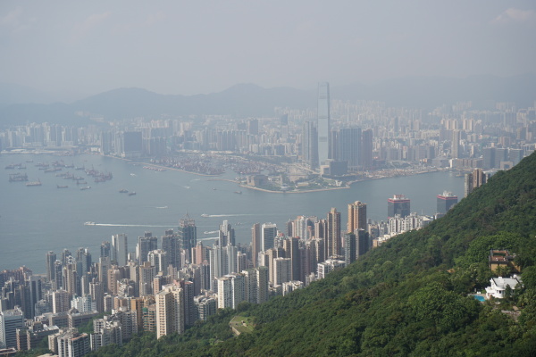 West View of Hong Kong from Victoria Peak