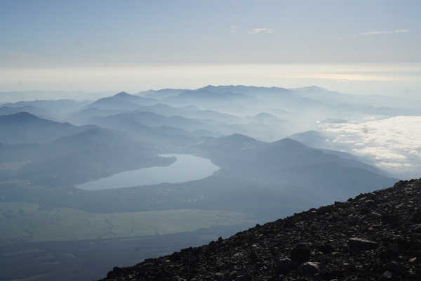 Lake Yamanaka From Fuji