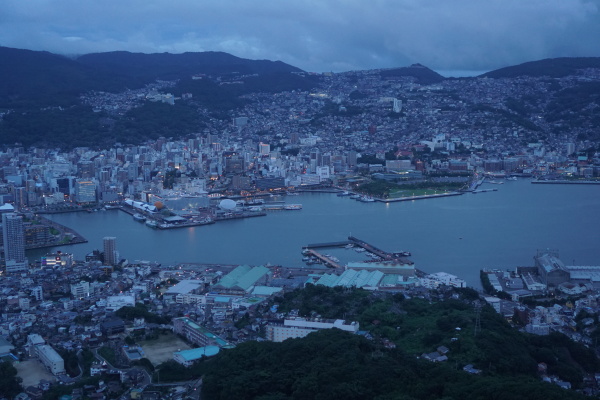 Nagasaki View from Observation Deck