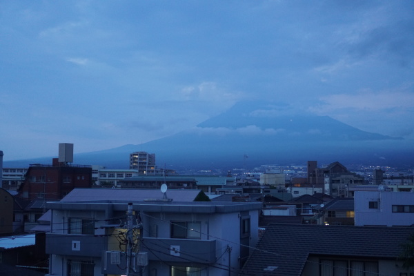 Obscured Fuji by Night