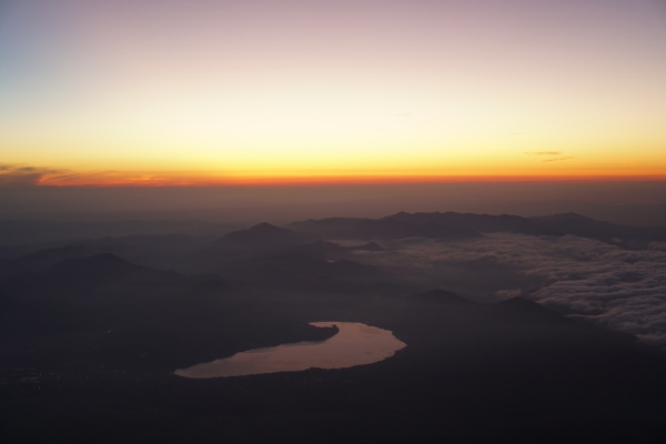 Sunrise From Fuji-san